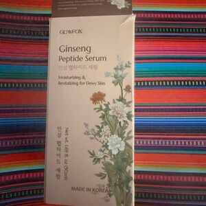 glamfoxx Ginseng Peptide Serum - Cream and Gold